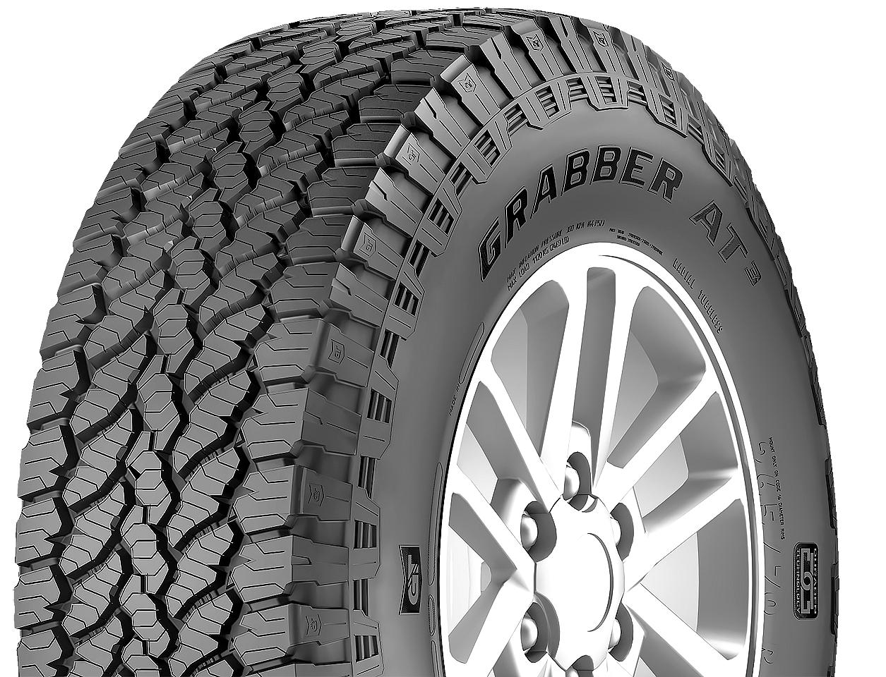 General Grabber AT3 255/70 R16 120/117S FR M+S 3PMSF